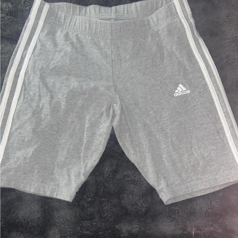 Adidas Men's Gray Athletic Shorts